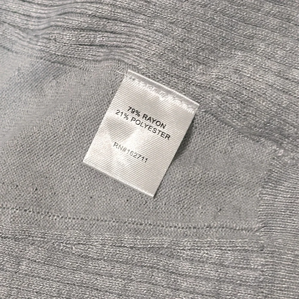 NWOT Love Ellie Cardigan w/ Ribbed Detail‎ - Gray